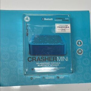 JLab Crasher Mini Blue Bluetooth Speaker